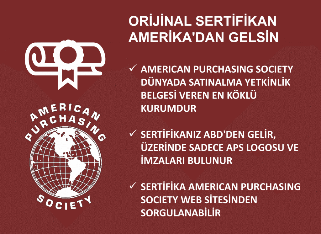 Aps 217 certified purchasing professional cpp uluslararası global satınalma sertifika programı 3 short