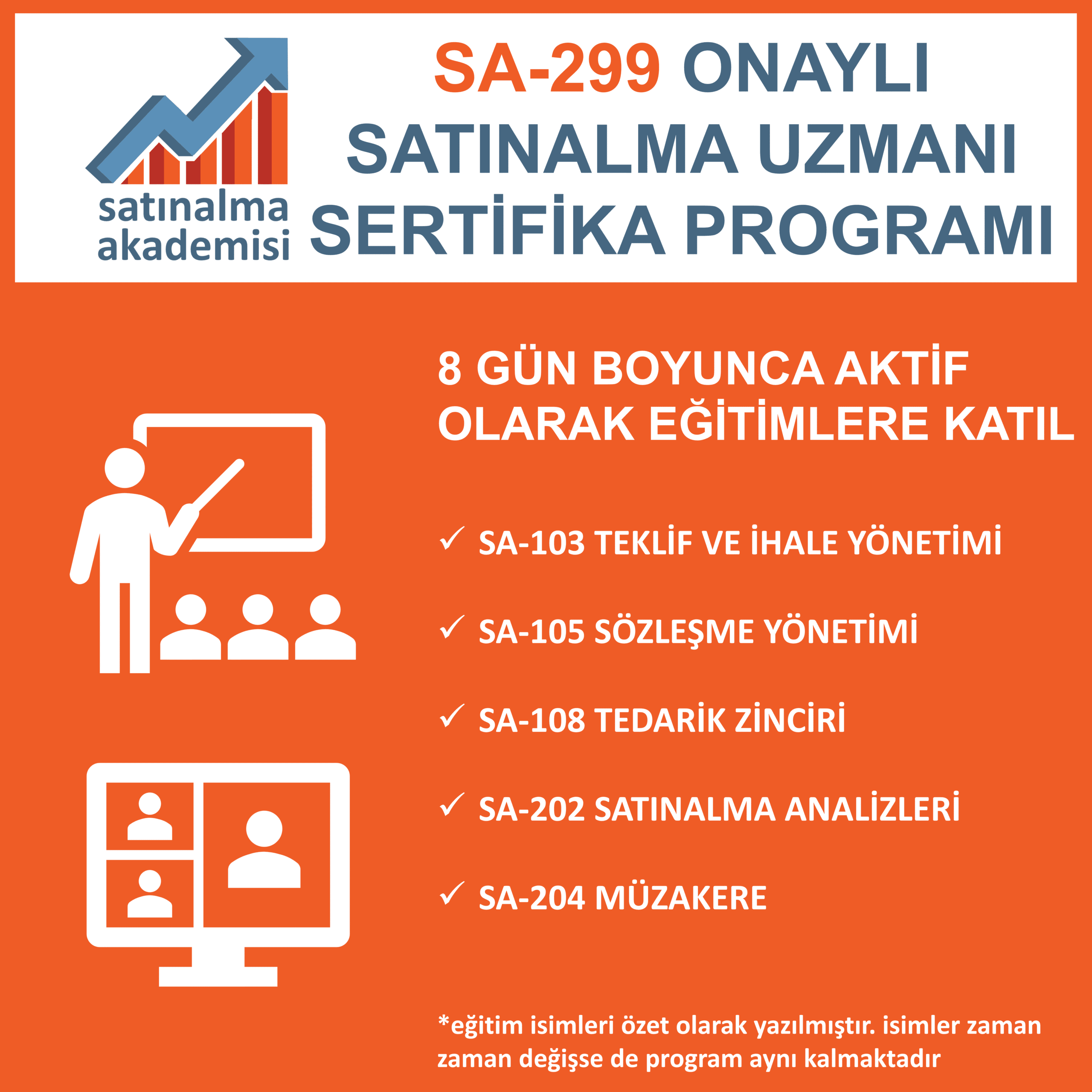 Sa 299 onaylı satınalma uzmanı sertifika programı 1