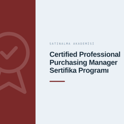 APS-417 Certified Professional Purchasing Manager Sertifika Programı