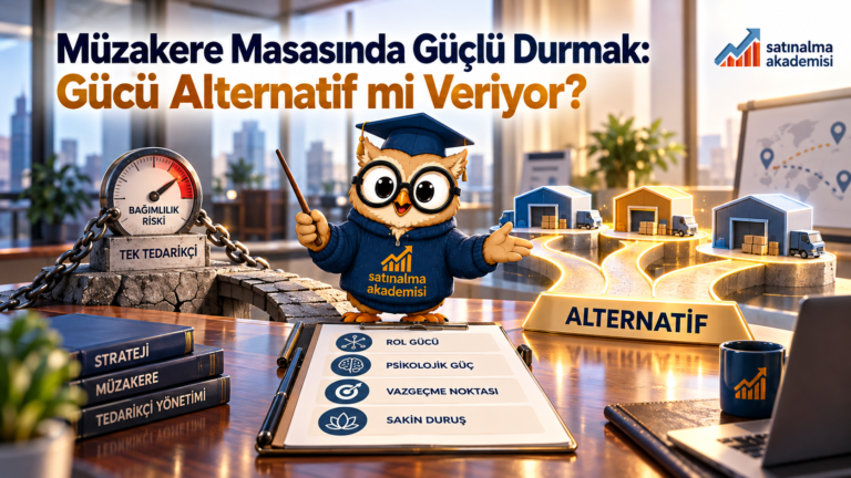 Proc müzakere masasında alternatif, rol gücü ve psikolojik gücün sakin duruşa etkisini anlatıyor